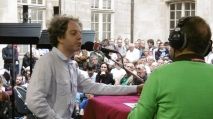 Nicoals Stavy au micro de Stéphane Grant par S Noël