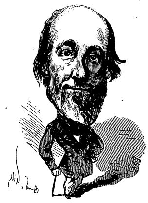Alfred de Falloux par André Gill - 1873