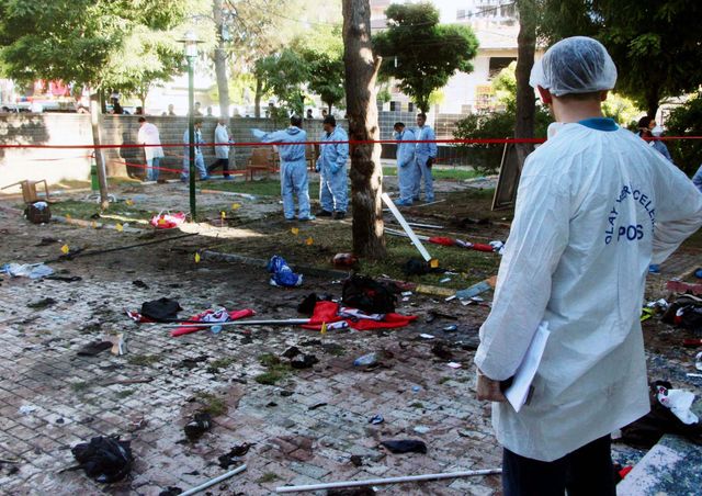 Explosion à Suruc (Turquie) en juillet 2015