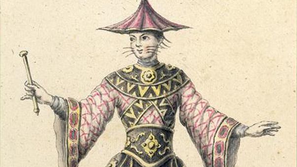 Costume pour la "Mascarade du Roy de la Chine" de Philidor