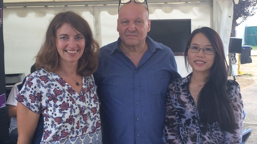 Corinne Marache, Xavier Poulin et Thu Vettori