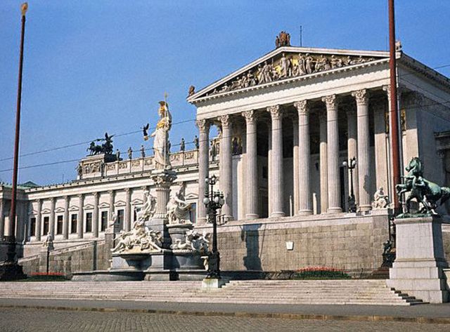 Le Parlement grec à Athènes