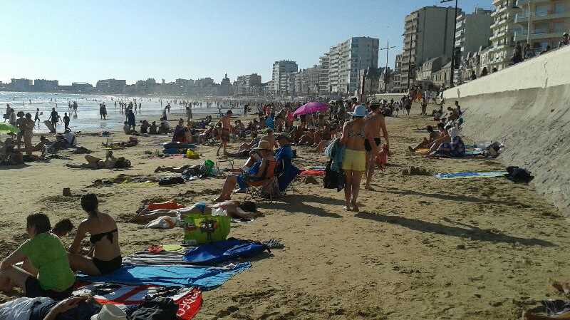 La plage des Sables d'Olonne