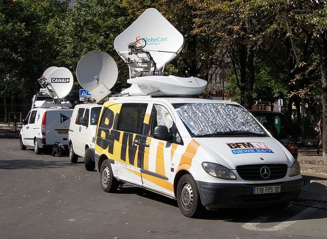 régie mobile BFM tv