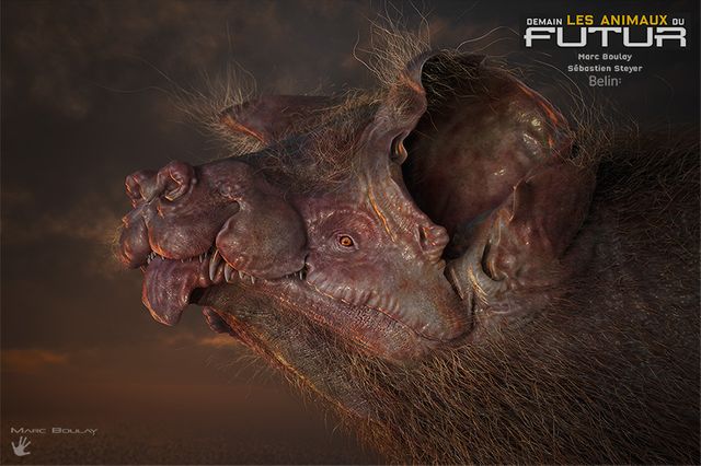 Tête du gigapterus
