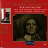 Les grands chanteurs mozartiens Orfeo C 408955 R