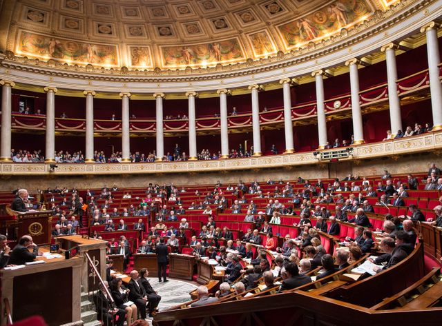 Hémicycle de l'Assemblée Nationale