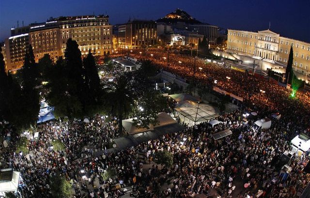 manifestation Athènes