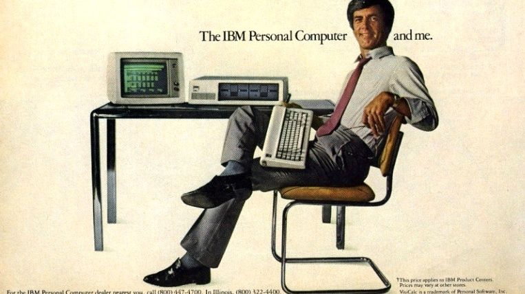Les premières publicité IBM pour des ordinateurs.