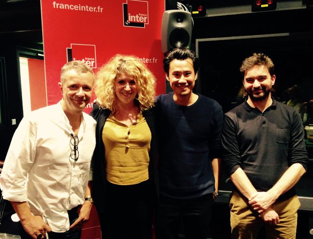 Laurent Goumarre, Baya Kasmi, Frédéric Chau et Benoît Lagane