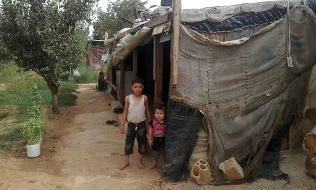Camp de réfugiés syriens