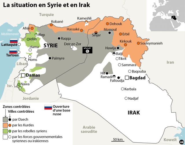 Moscou déploie des avions de combat en Syrie