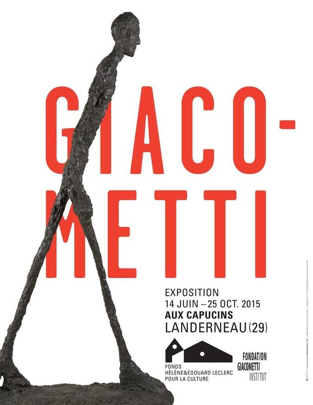 affiche expo Giacometti