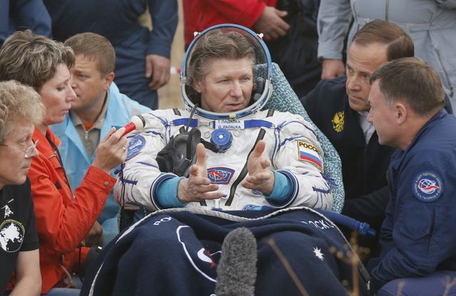 Le cosmonaute russe Guennady Padalka