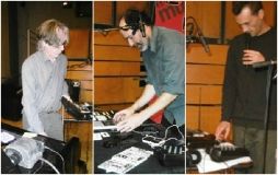 Harold Schellinx, Emmanuel Rébus et Anton Mobin pendant les balances