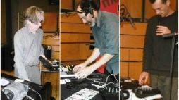 Harold Schellinx, Emmanuel Rébus et Anton Mobin pendant les balances