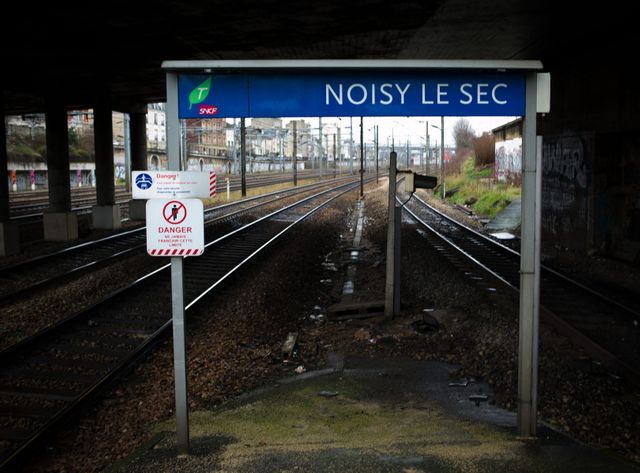 L'importante gare de triage de Noisy-le-Sec avait été la cible d'un bombardement allié massif en 1944