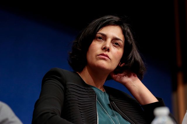 Myriam EL KHOMRI,21 avril 2015, conférence au ministère de l'Économie et des finances