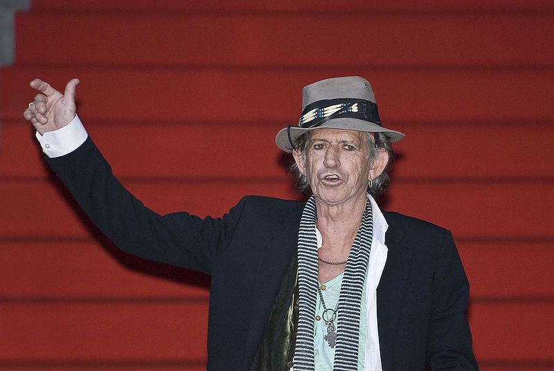 Keith Richards en 2008