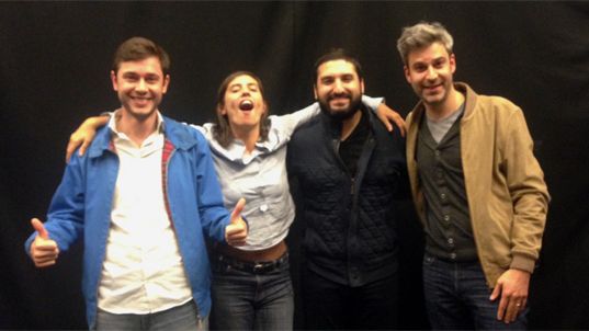 Ping Pong : Maxime PASCAL, Mathilde SERRELL, Ibrahim MAALOUF et Martin QUENEHEN