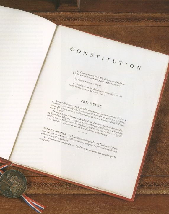 La Constitution de la Ve République