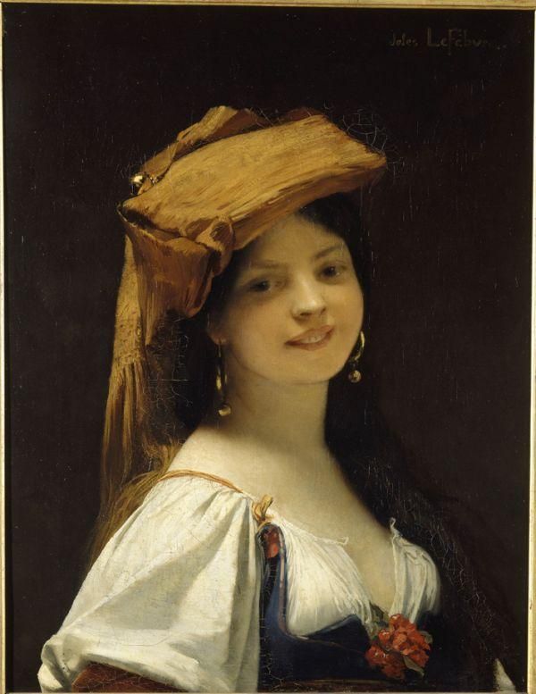 La rieuse Jules Lefebvre