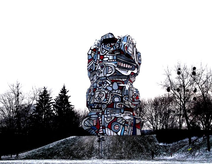 La Tour aux figures, de Jean Dubuffet