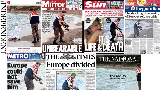 Les quotidiens britanniques du 3 septembre 2015
