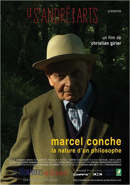 Affiche du film "Marcel Conche, la nature d'un philosophe"