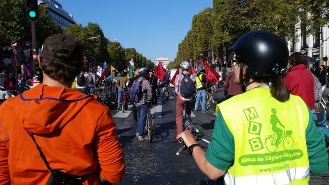 Première journée sans voiture à Paris