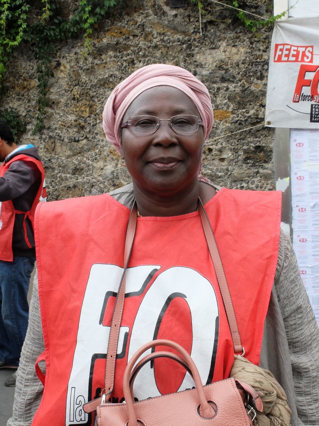 Dame pipi en grève