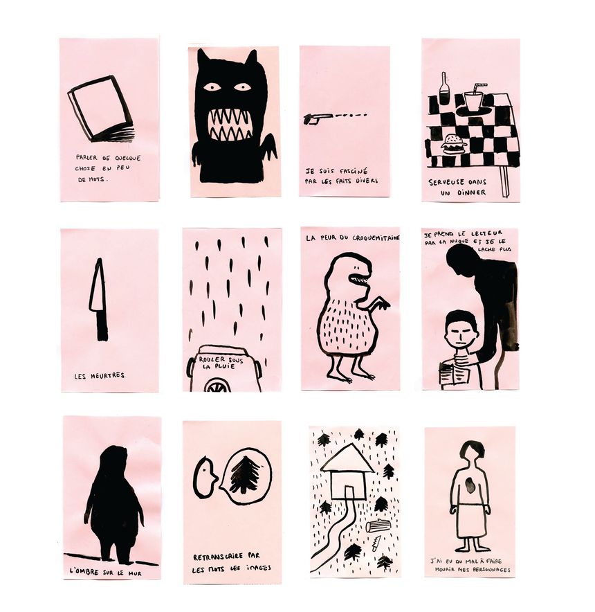 Les dessins de Clémence Passot.