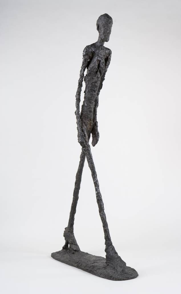 L'homme quimarche Giacometti