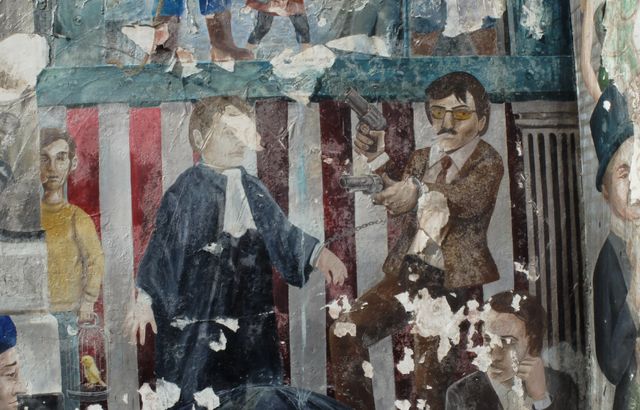 Georges Coutois fresque