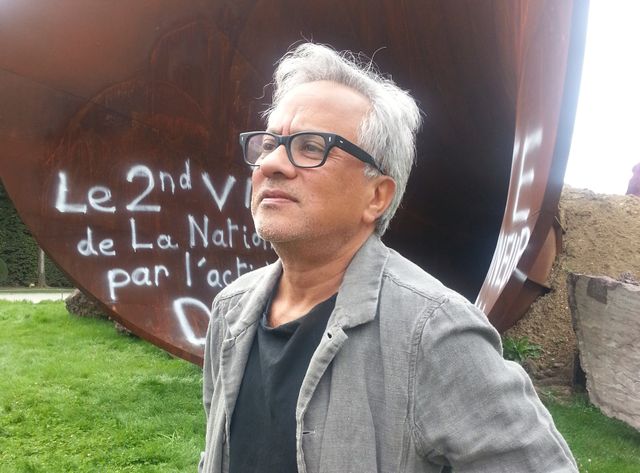 Anish Kapoor a maintenu l'exposition de son oeuvre