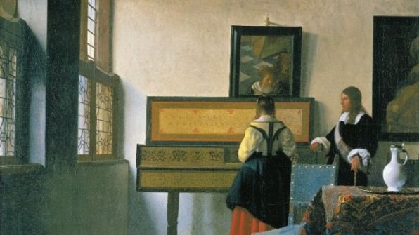 Johannes Vermeer - La leçon de musique