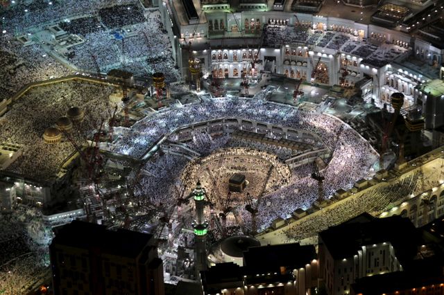 La Grande mosquée est en pleins travaux d'agrandissement
