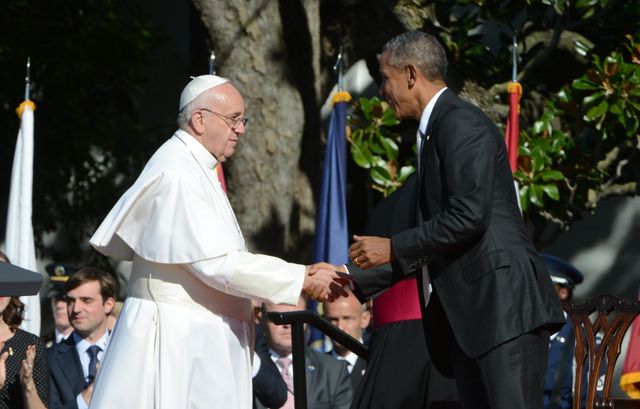 Le Pape François à la Maison Blanche