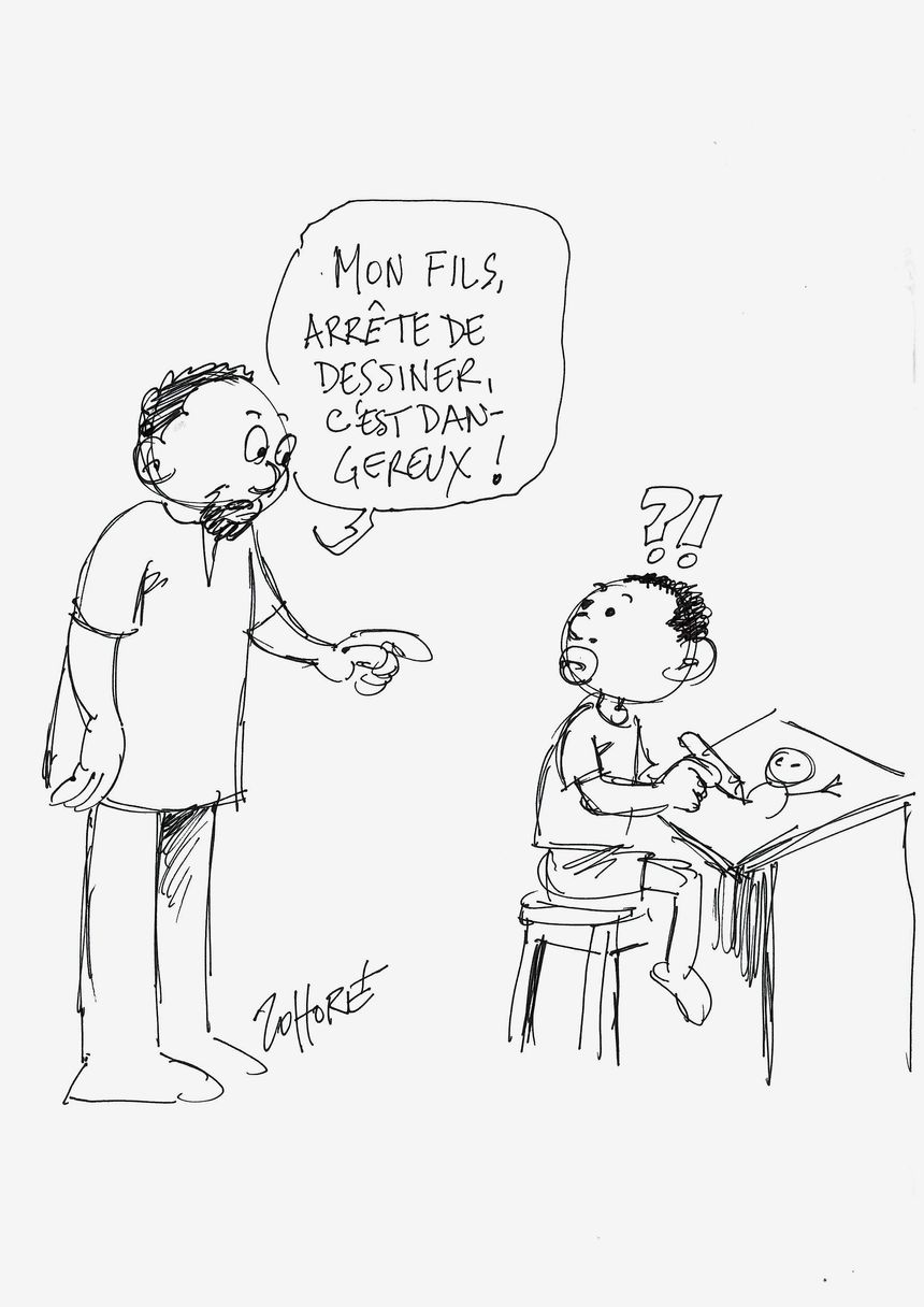 Cartooning for Peace : le dessin de presse dans tous ses états par Lassane Zohoré 2