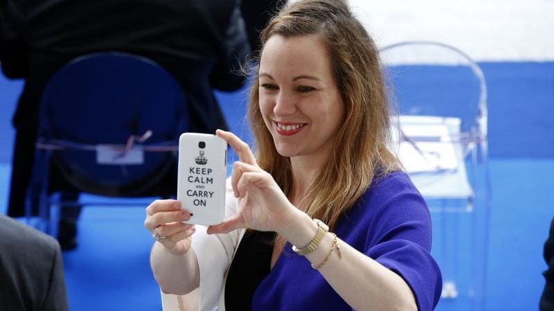 Axelle Lemaire le 14 juillet 2014