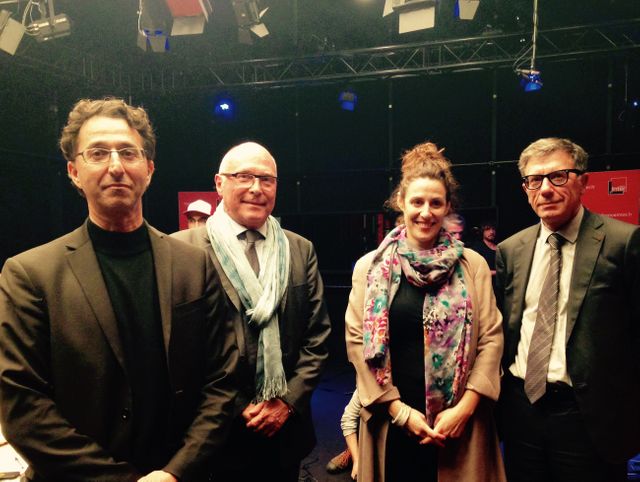 Jean-Michel Tobelem, Stéphane Martin, Elisa Farran, Serge Lasvignes