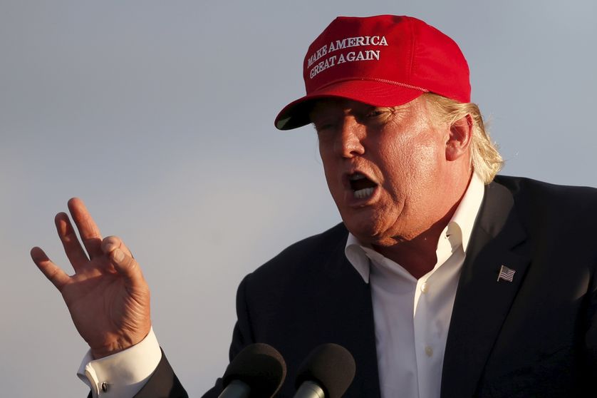 Donal TRUMP, le 16 septembre