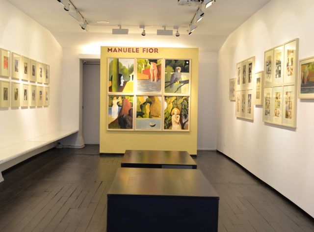 Exposition Manuele Fior Galerie Martel