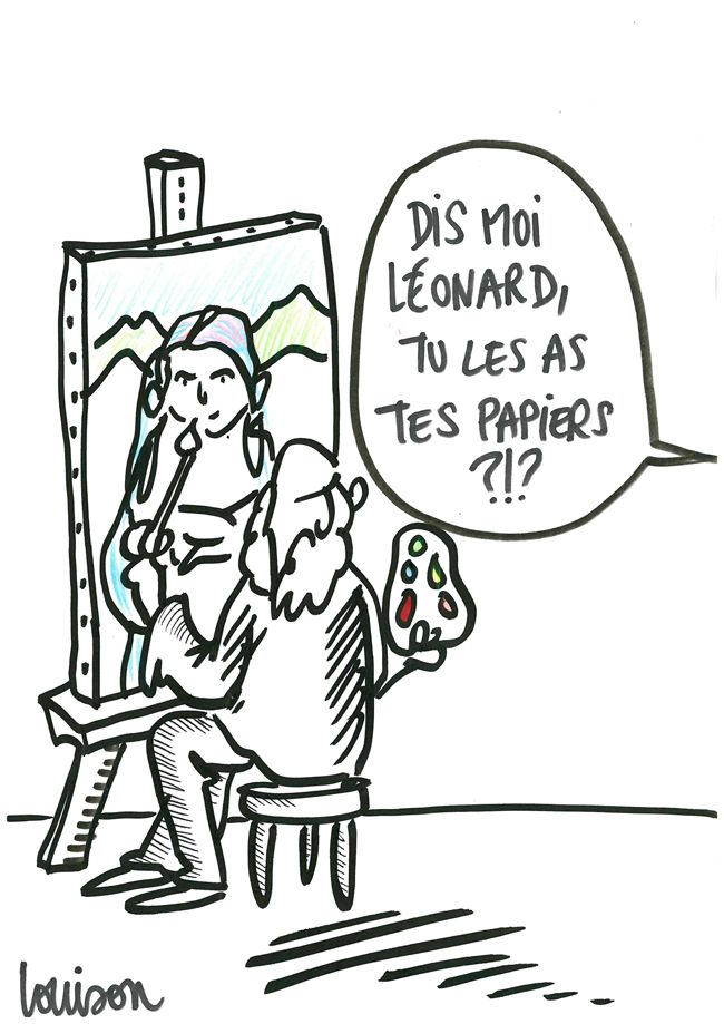 Louison dans du Grain à moudre, dessin 3