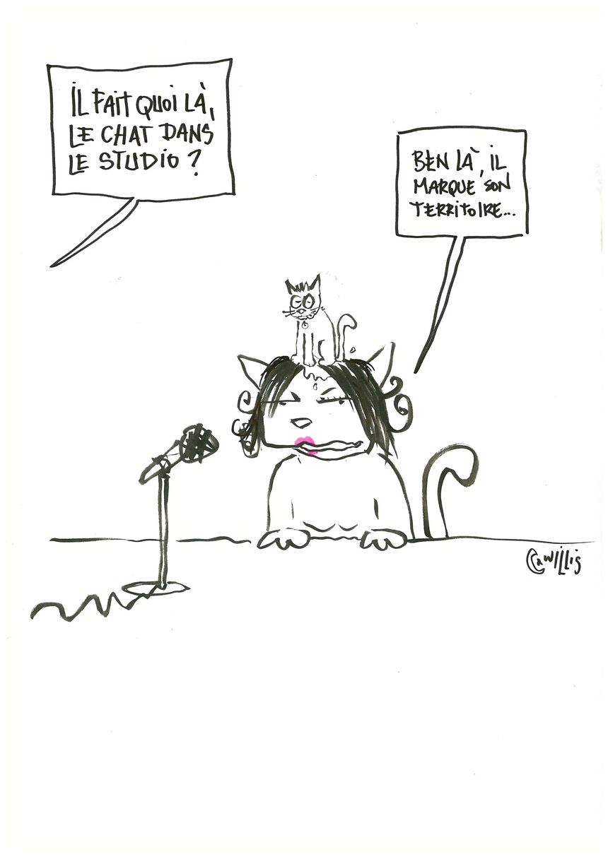 Dessin de Nadia Khiari alias Willis From Tunis.