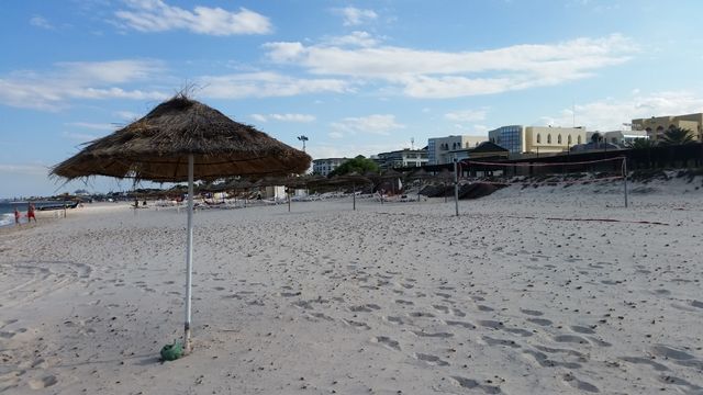 Les plages désertes de Sousse