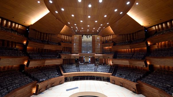Nouvel auditorium de Radio France © AS Architecture-Studio, Gaspard Joly, Jean-François Bonne / Maison de la Radio : Henry Bernard