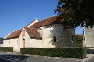 Eglise romane de Sainte Lizaigne (Indre)