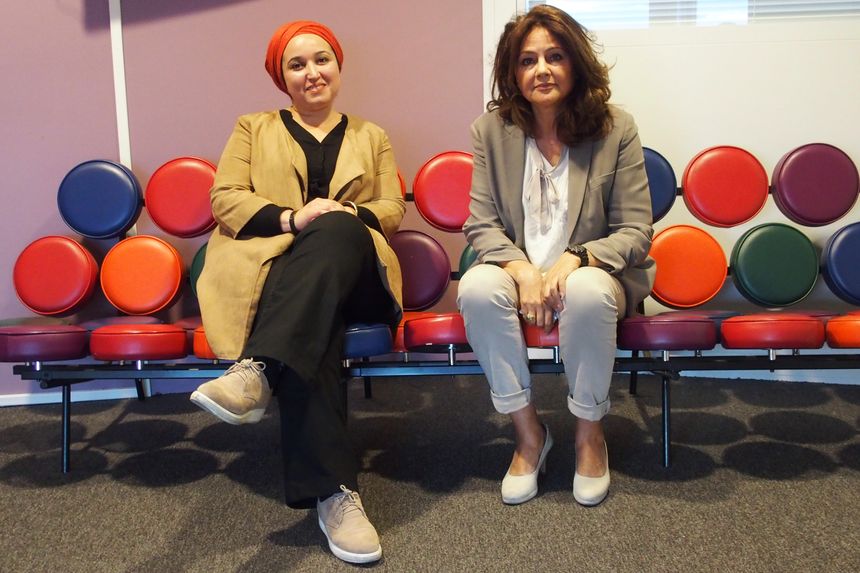 Hanane Karimi et Fawzia Zouari