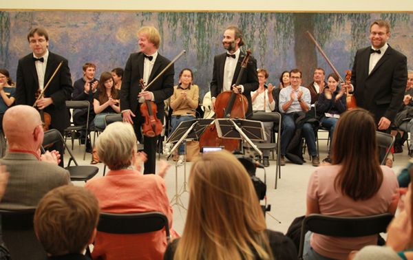 Le Zemlinsky Quartet (© Victor Tribot Laspière / France Musique)